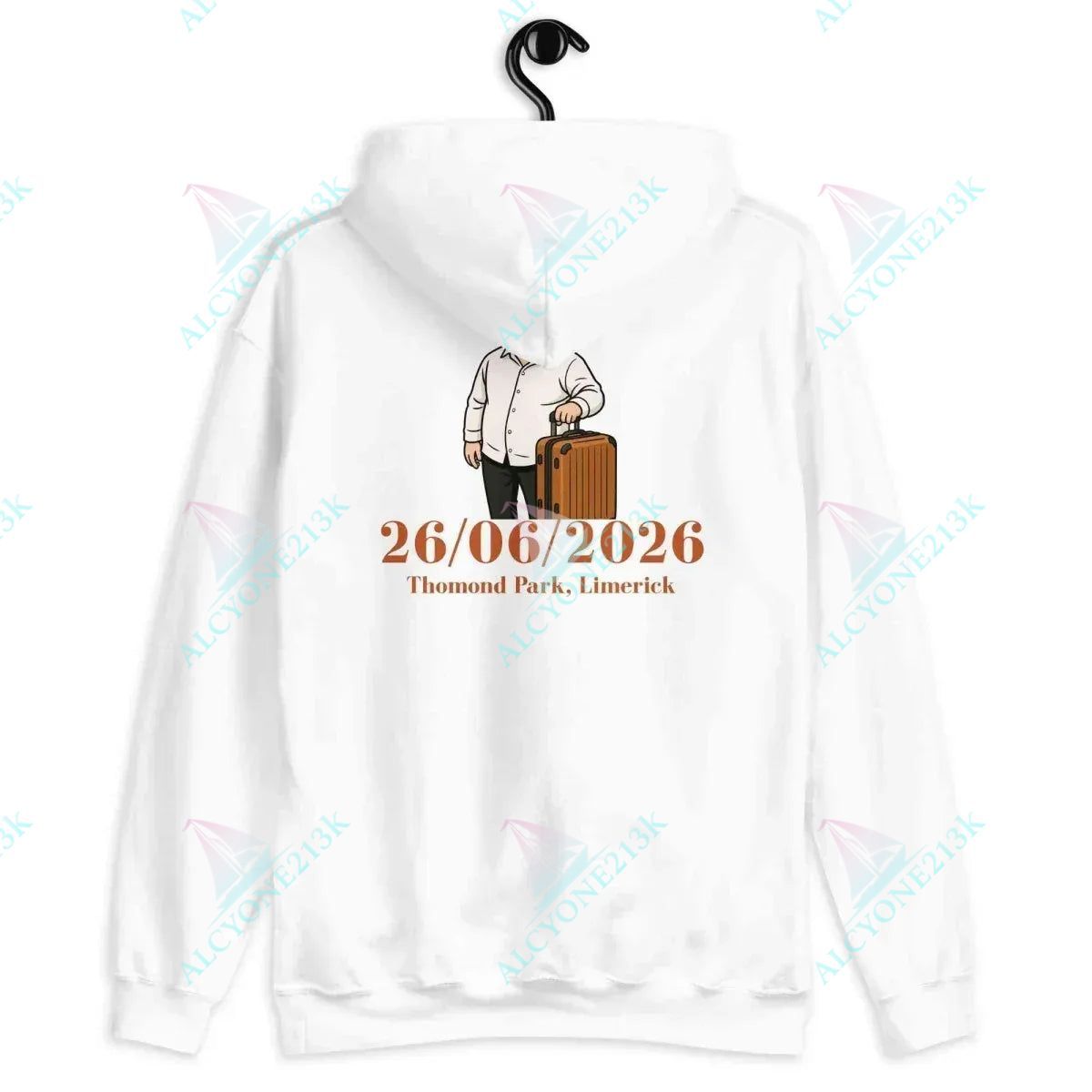 Alcyone213k Lewis Capaldi Tour Hoodie 2026 Unisex | Alcyone213k Black Concert Merch