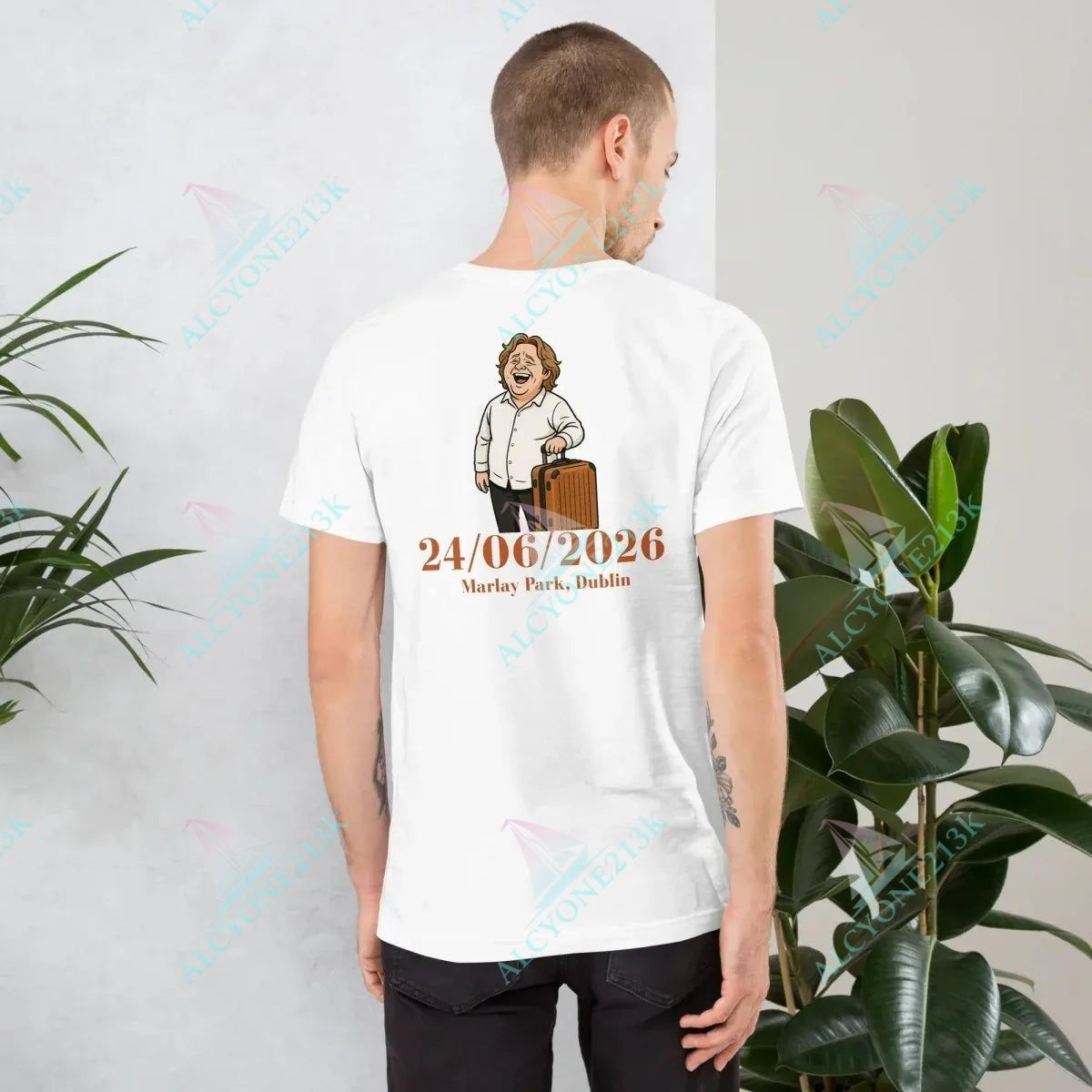 T-shirt Alcyone213k Lewis Capaldi 2026 Tour T-Shirt | Unisex Cotton Concert Tee