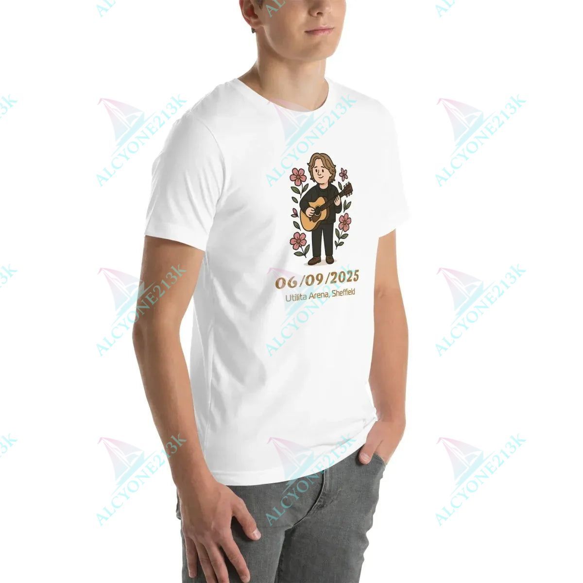 T-shirt Alcyone213k Lewis Capaldi Tour T-Shirt | 2026 Concert Tee | Unisex Cotton