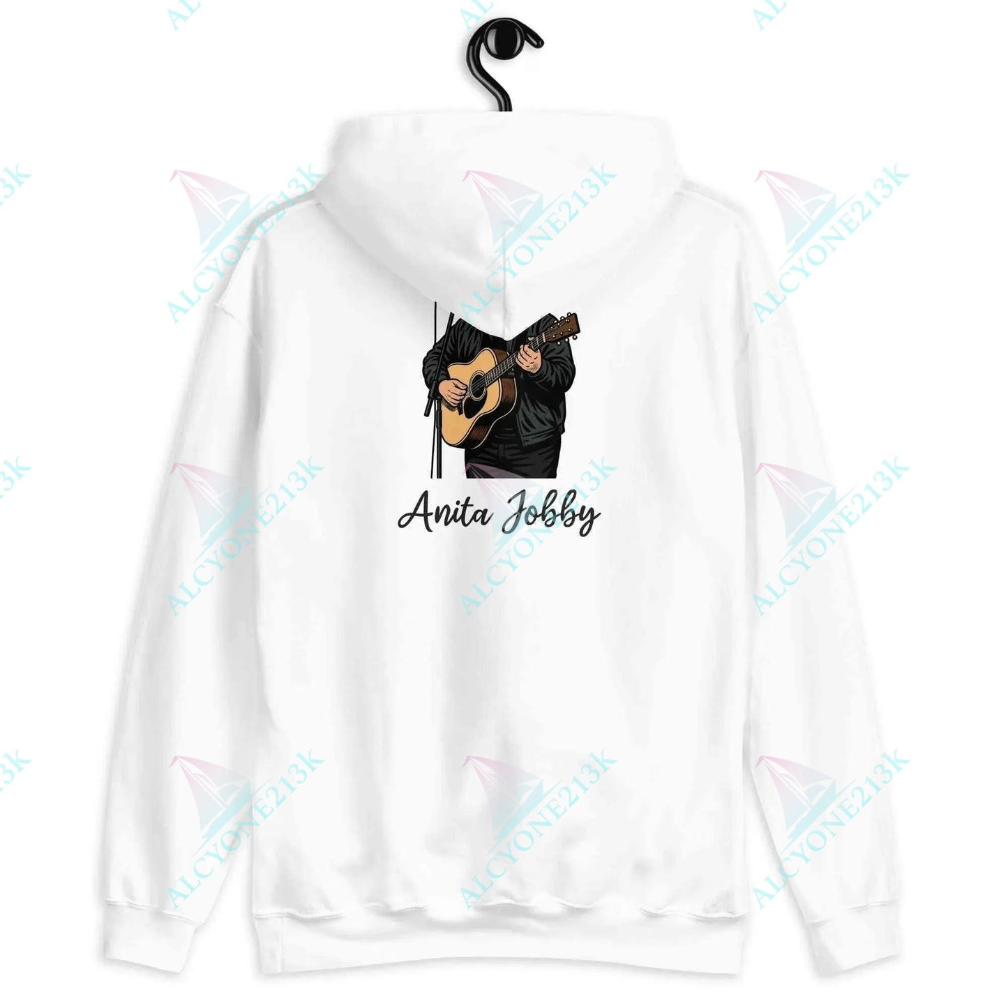 Alcyone213k Lewis Capaldi Unisex Hoodie - Anita Jobby Collection Cotton Blend