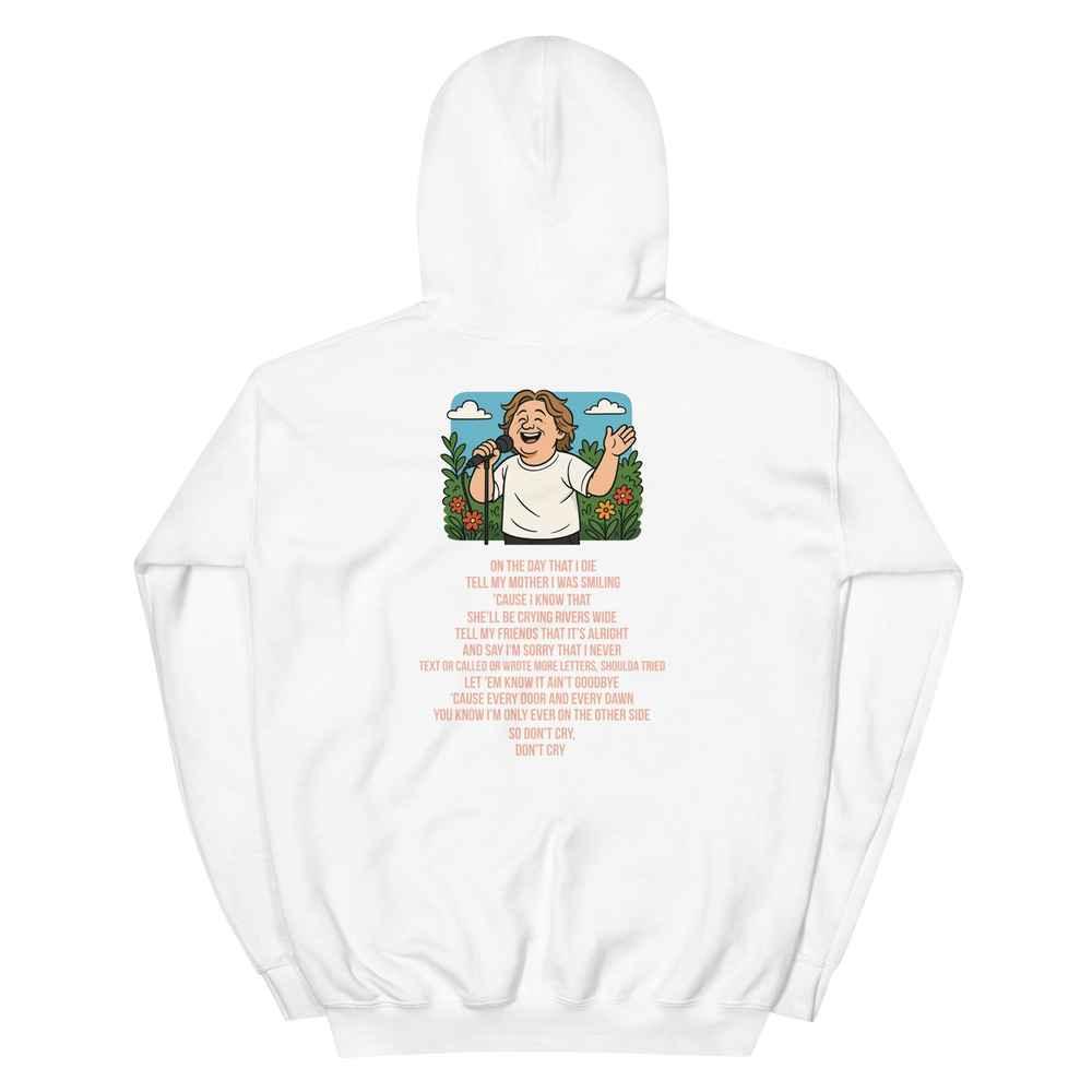 Lewis Capaldi Unisex Hoodie - "On The Day That I Die" Lyrics - Alcyone213k