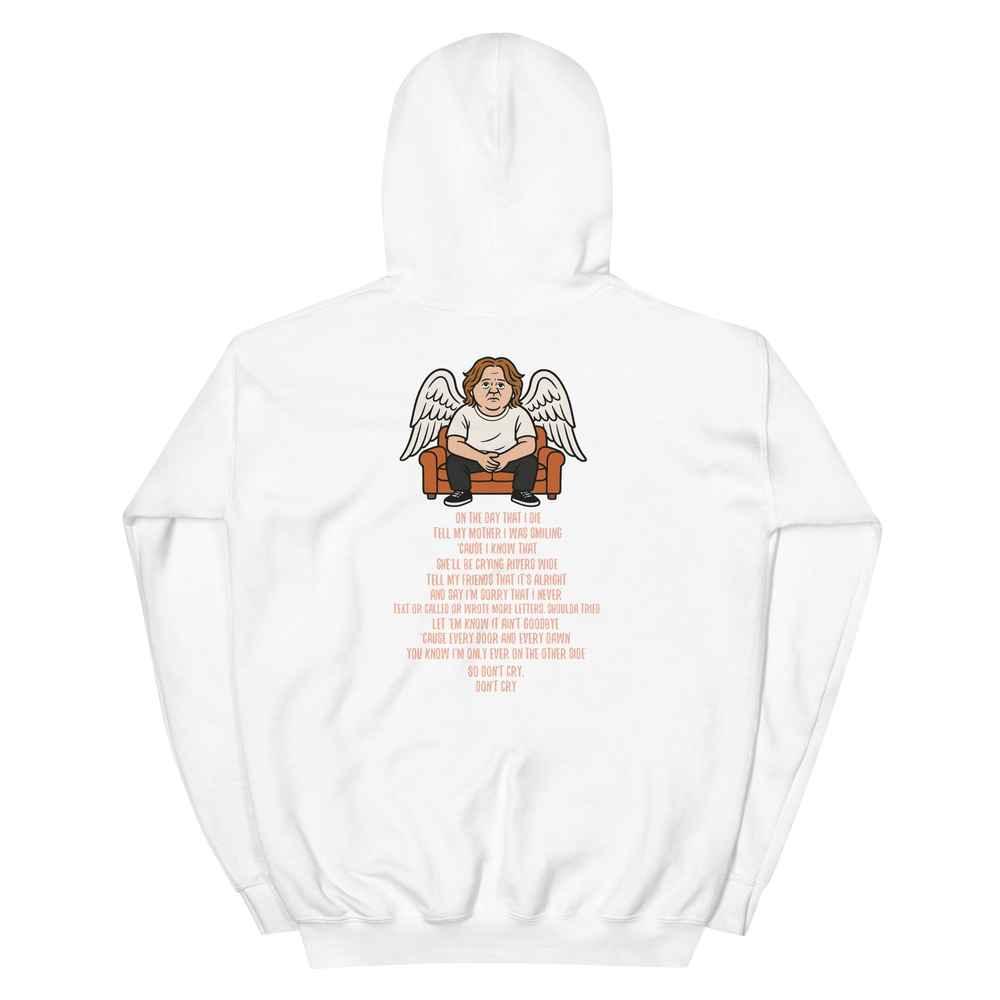 Lewis Capaldi "On The Day That I Die" Lyric Hoodie - Unisex Cotton Blend - Alcyone213k
