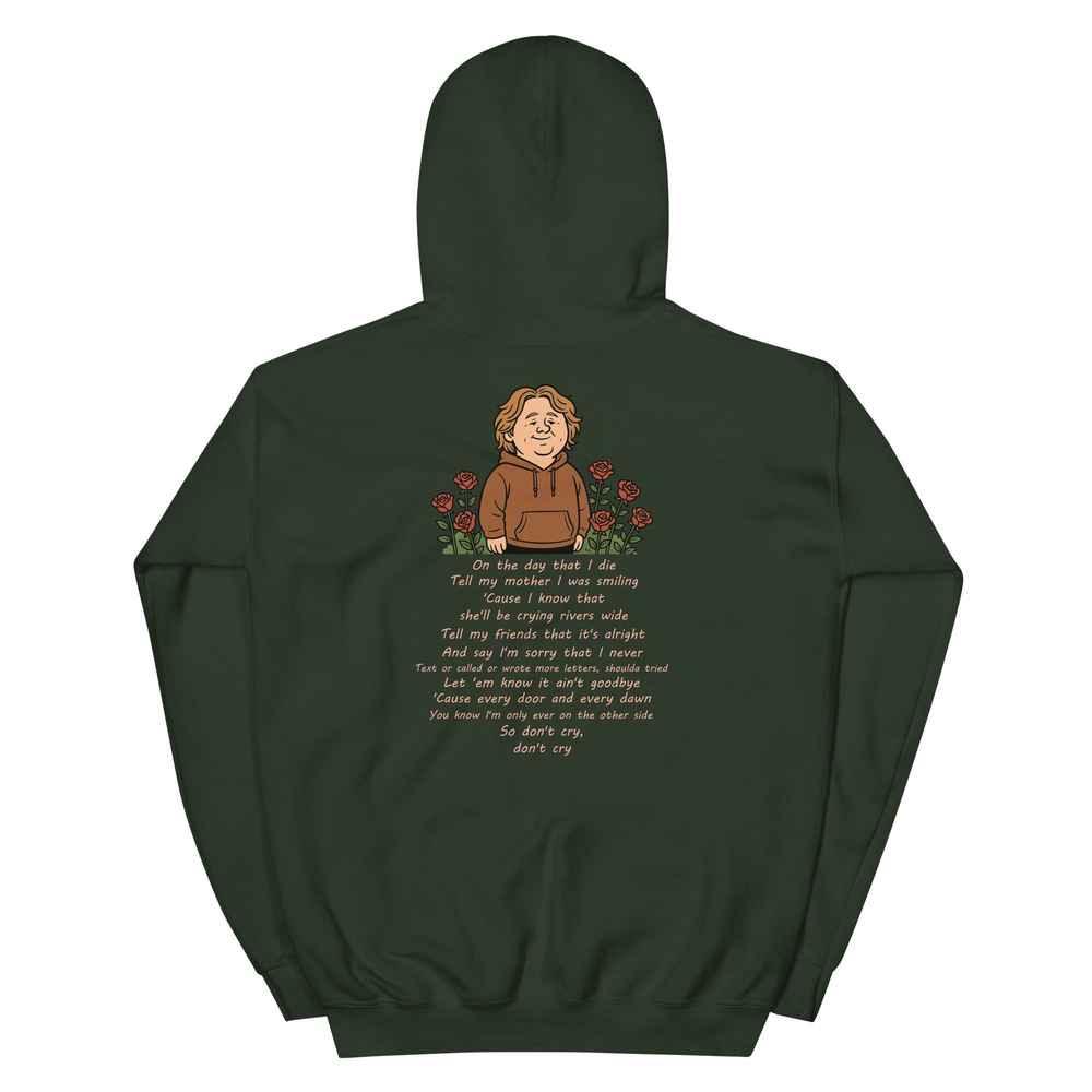 Lewis Capaldi Hoodie - "On The Day That I Die" Lyrics Unisex Sweatshirt - Alcyone213k