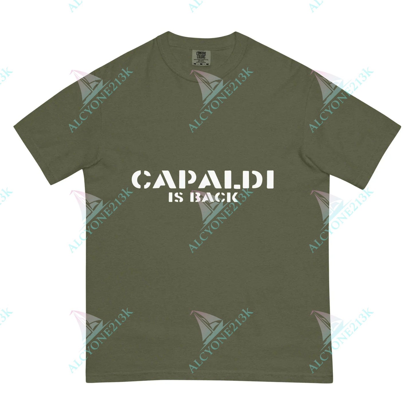 T-shirt Alcyone213k Lewis Capaldi T-Shirt | Unisex Capaldi Returns Fan Tee Hemp