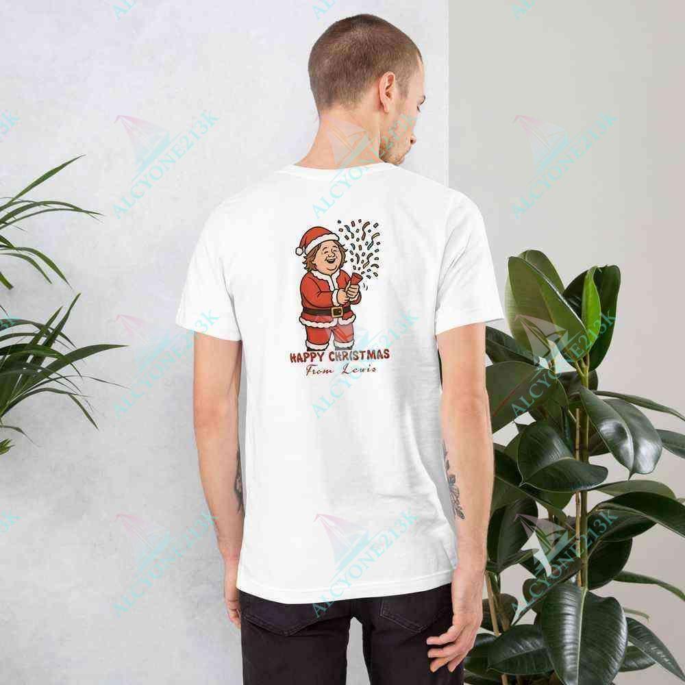 T-shirt Alcyone213k Lewis Capaldi Christmas T-Shirt | Unisex Graphic Cotton Tee