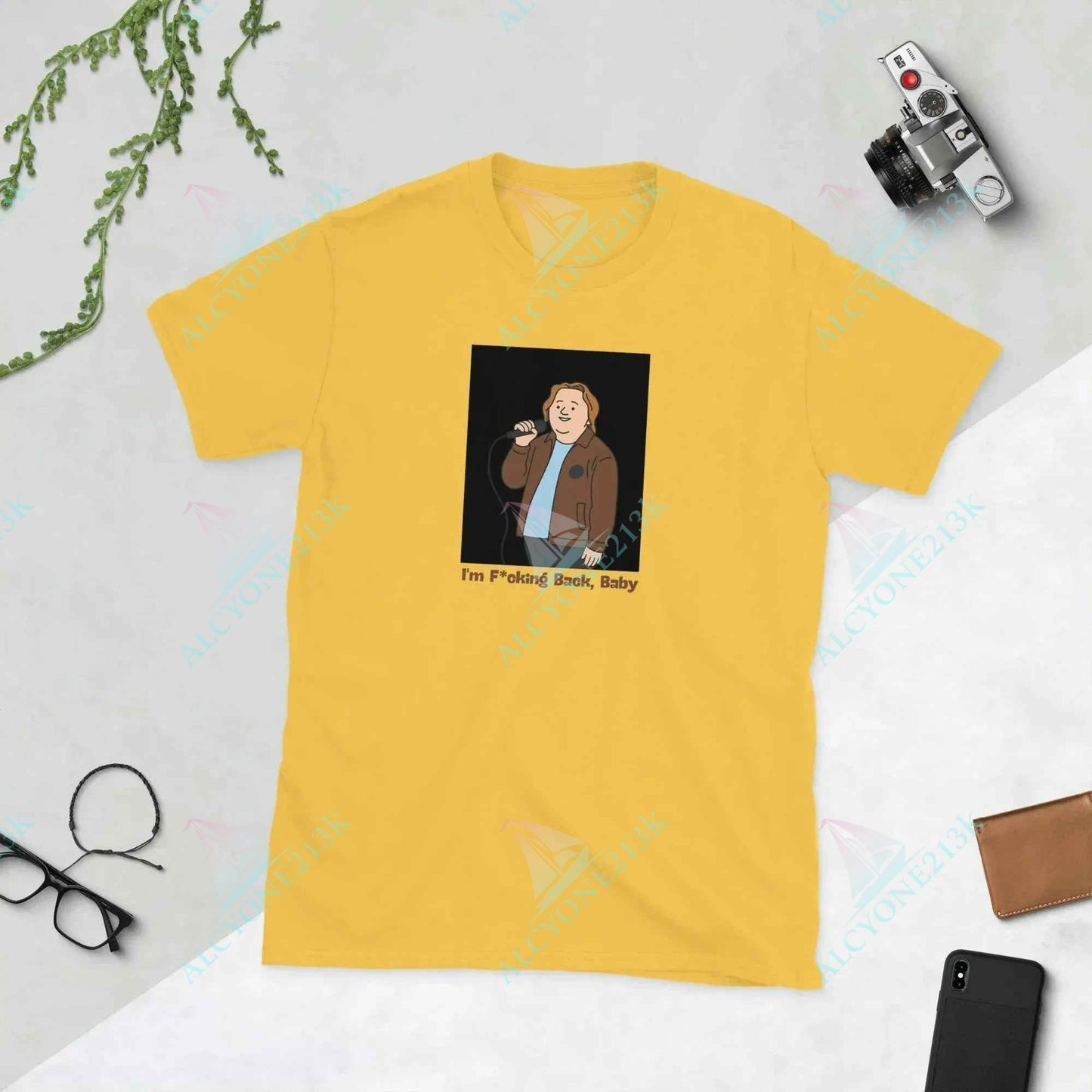 T-shirt Alcyone213k Lewis Capaldi "I'm Back" Unisex T-Shirt | British Singer Merch Daisy