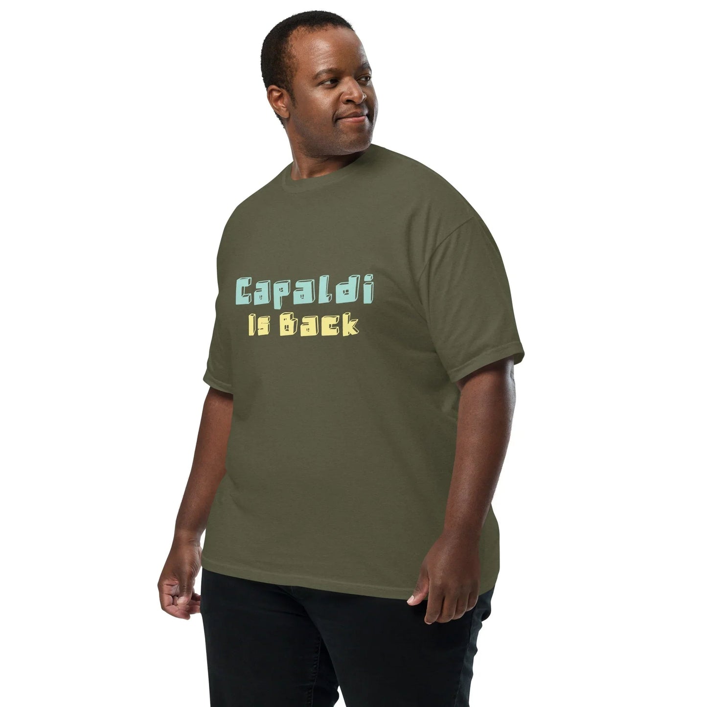 Lewis Capaldi Unisex T-Shirt | "Capaldi Is Back" Music Fan Tee - Alcyone213k