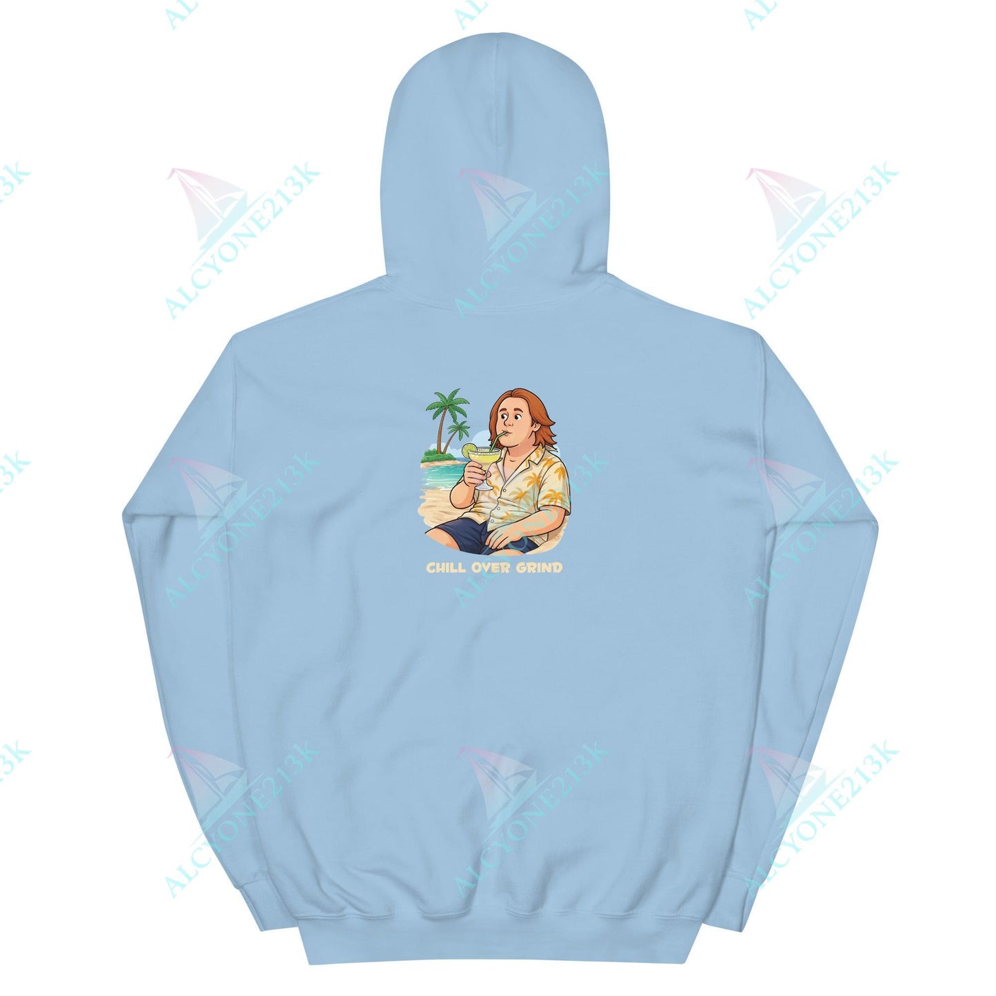 Alcyone213k Lewis Capaldi Hoodie - Chill Over Grind Funny Quotes for Ultimate Comfort and Style