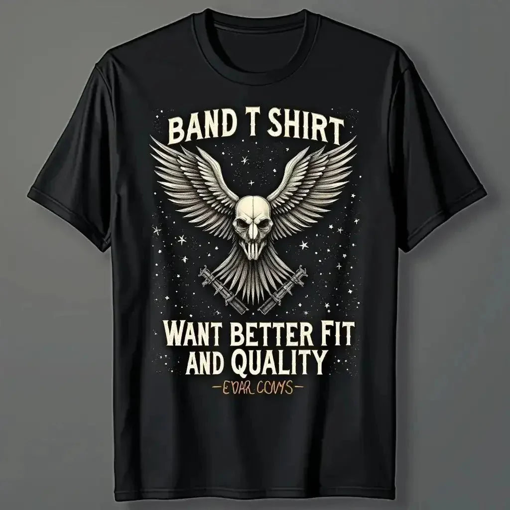 Band T Shirts Quality Fit: The Ultimate Choice for Dedicated Fans - Alcyone213k