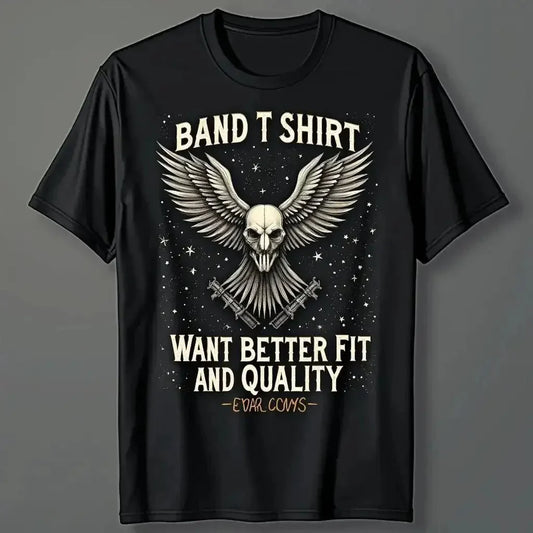 Band T Shirts Quality Fit: The Ultimate Choice for Dedicated Fans - Alcyone213k