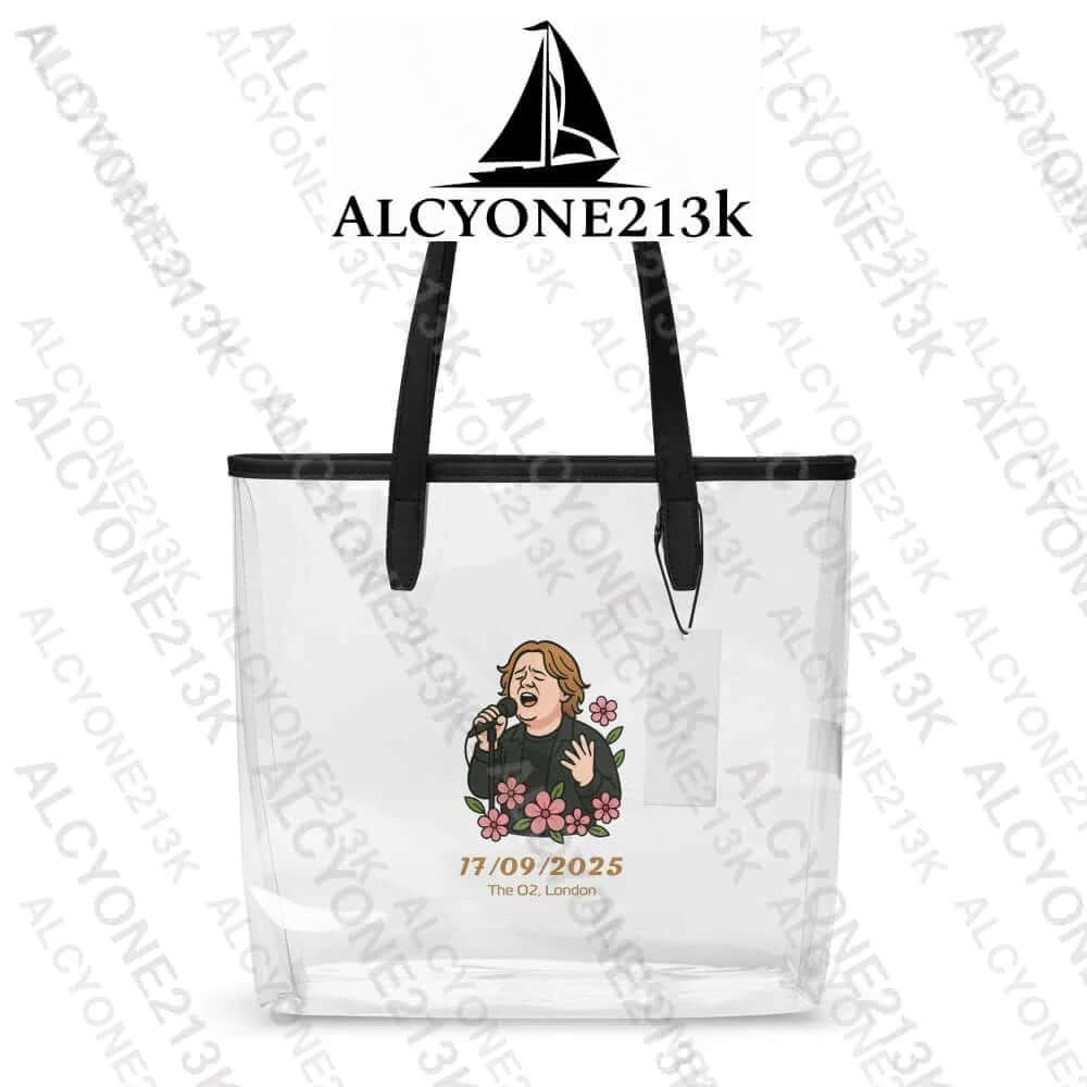 Lewis Capaldi Tote Bag: Embrace the 2025 Tour with Unisex Merchandise and Iconic Lyrics - Alcyone213k