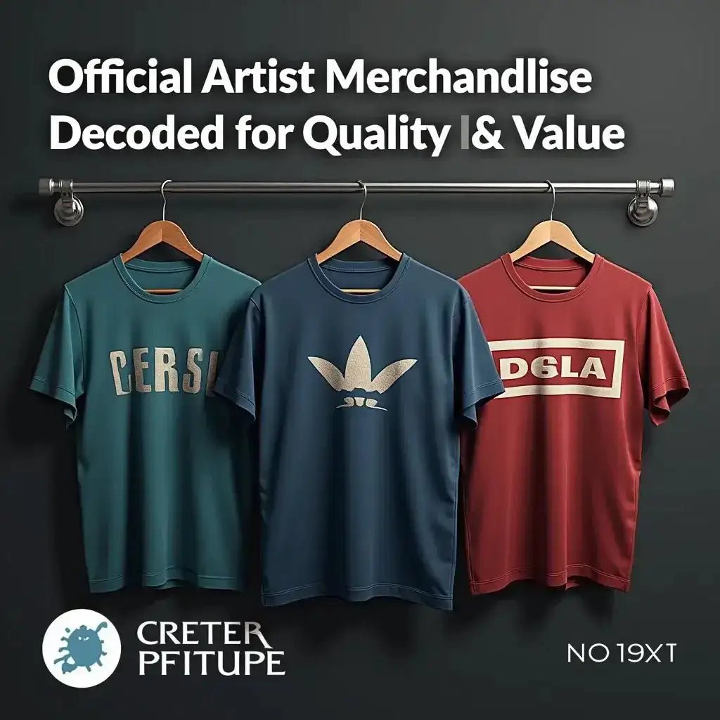 Official Artist Merchandise Quality Value: Discover What Sets It Apart with stylish t-shirts hanging on display.