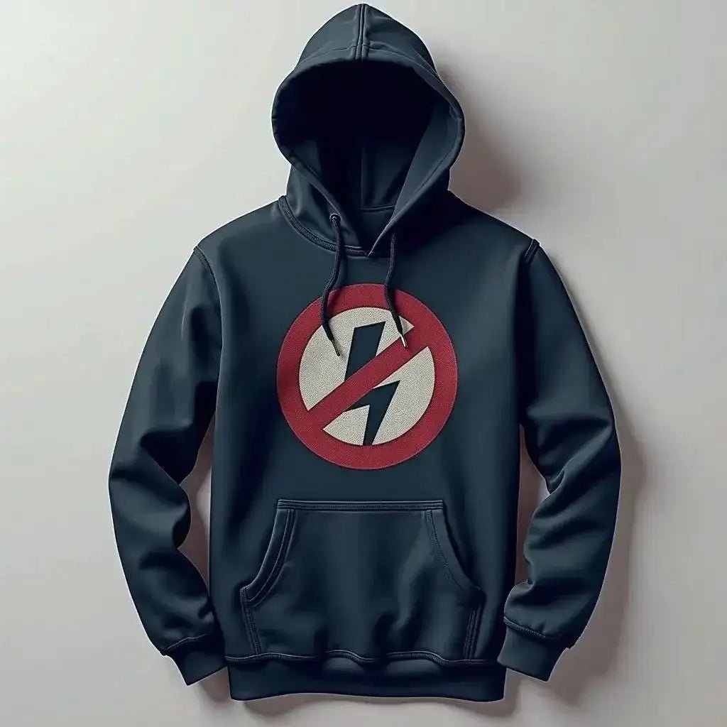 Ultimate Concert Hoodie Guide: Sizing, Fabrics, Care, and Styling Tips - dark hoodie with logo design