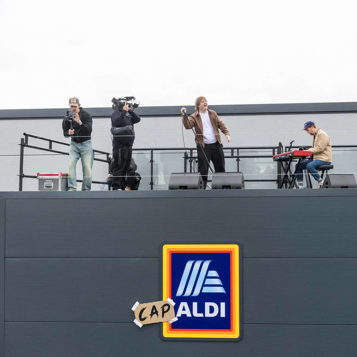 Lewis Capaldi Aldi Collection – Exclusive Merchandise Inspired by the Artist performance at Aldi.