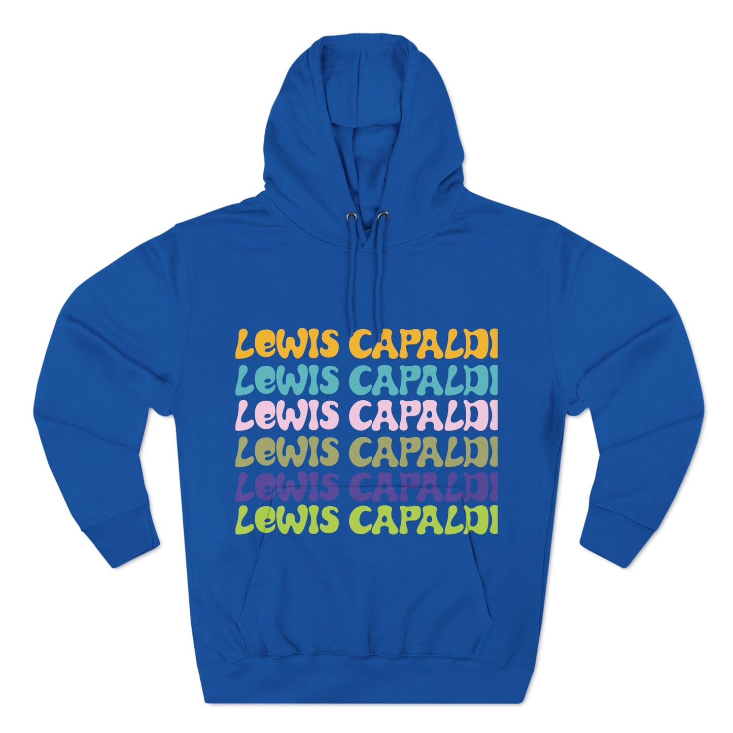 Lewis Capaldi Three-Panel Fleece Hoodie - Writing