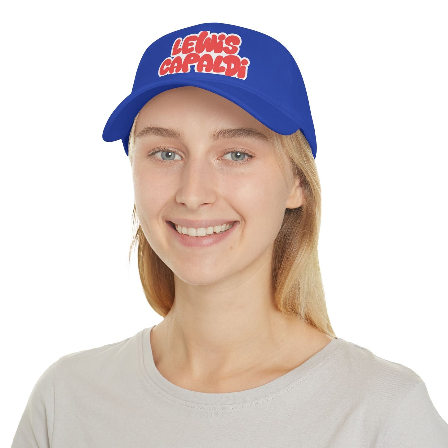 Lewis Capaldi Low Profile Baseball Hat - Writing