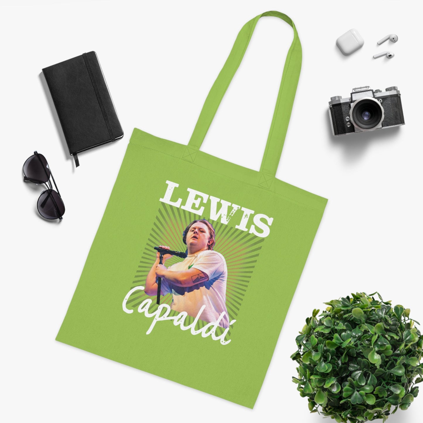 Lewis Capaldi Cotton Tote Bag - Graphic