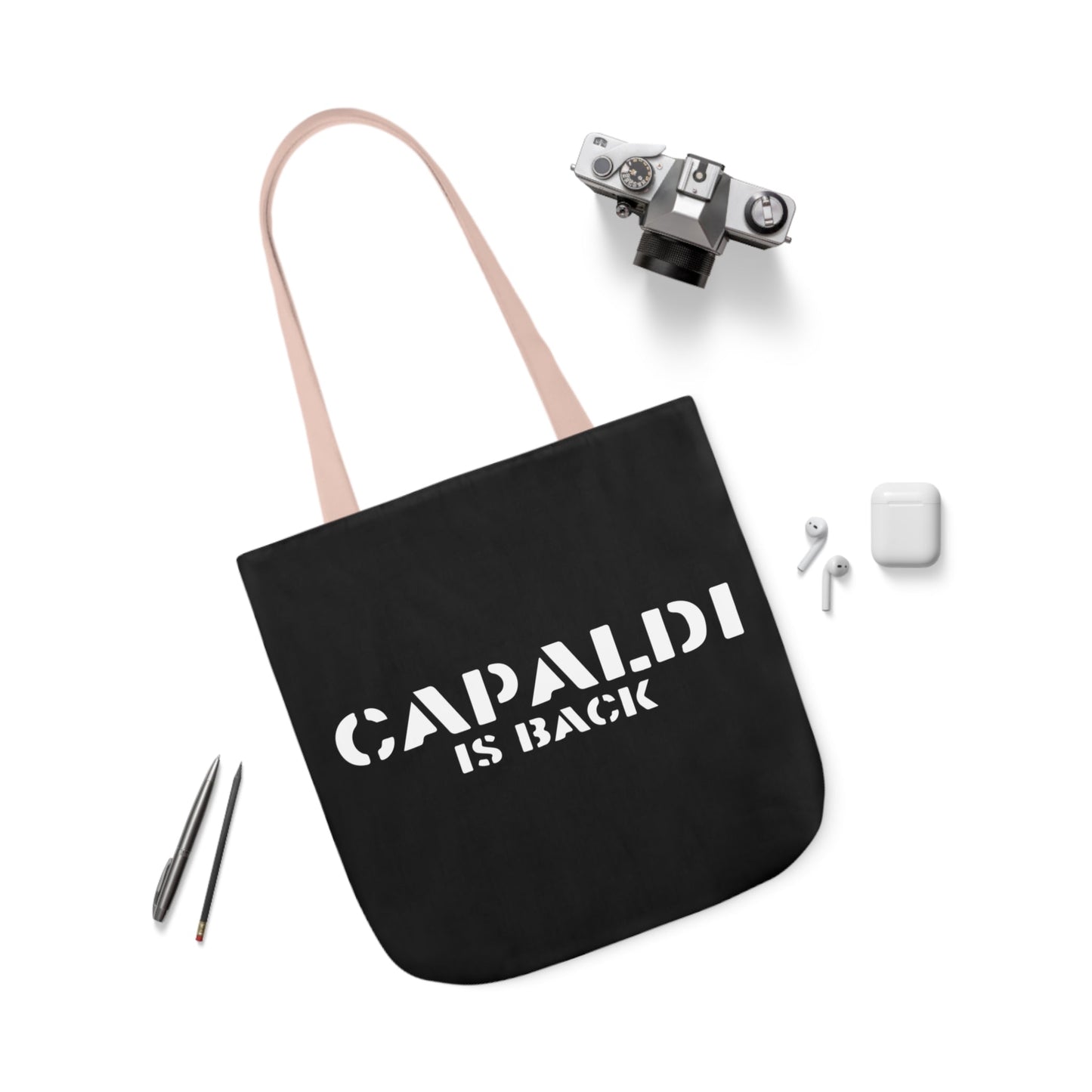 Lewis Capaldi Canvas Tote Bag - Capaldi is back