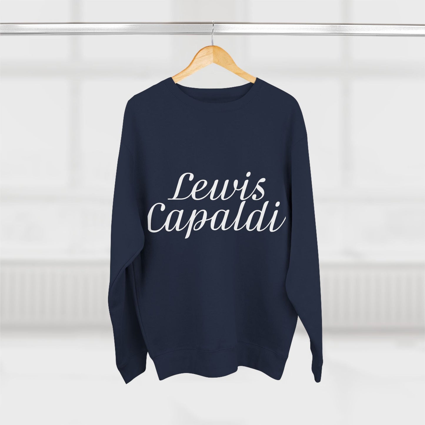 Lewis Capaldi Unisex Crewneck Sweatshirt - Writing