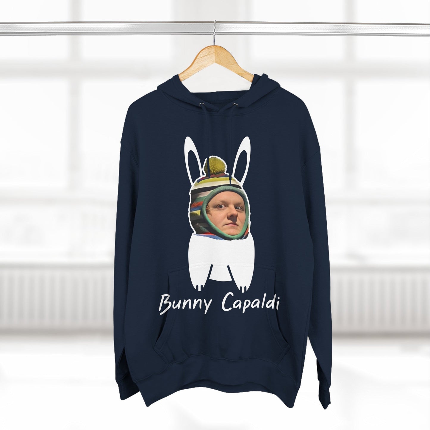 Lewis Capaldi Three-Panel Fleece Hoodie - Bunny Capaldi