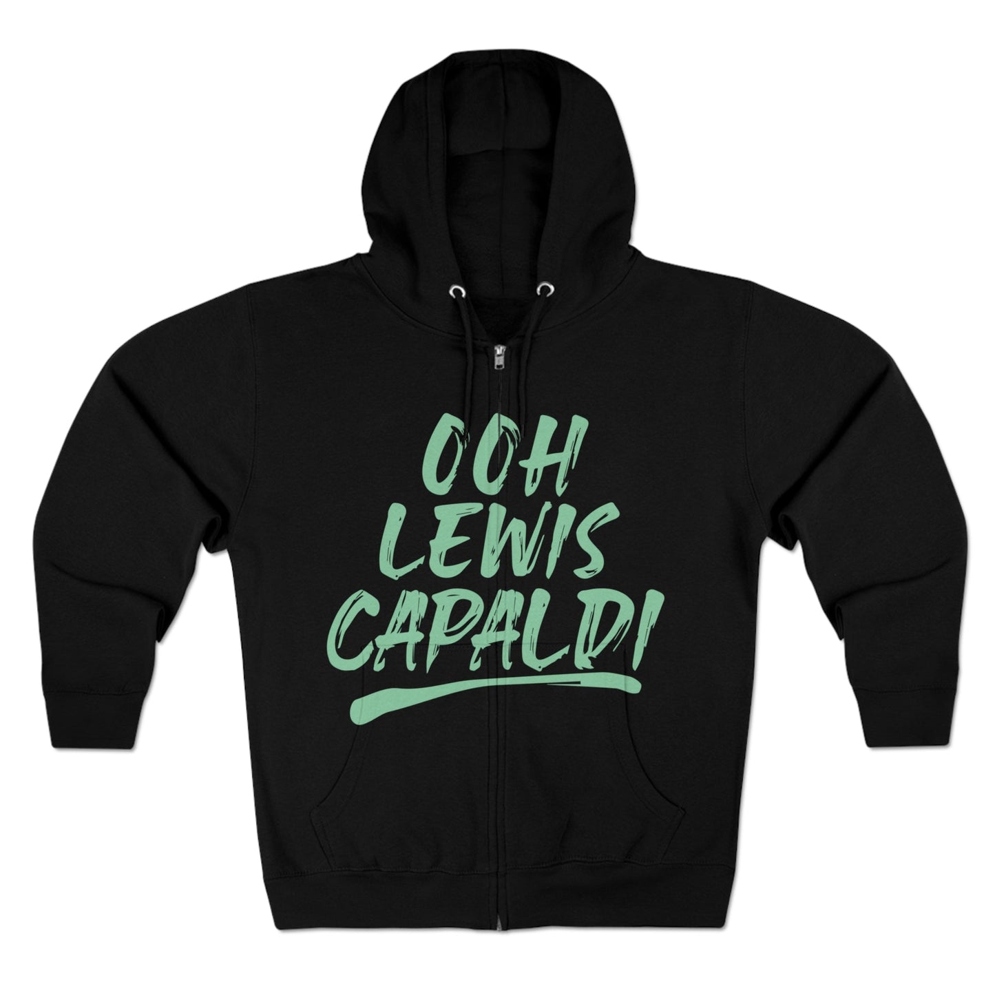 Lewis Capaldi Unisex Zip Hoodie - Ooh Lewis Capaldi