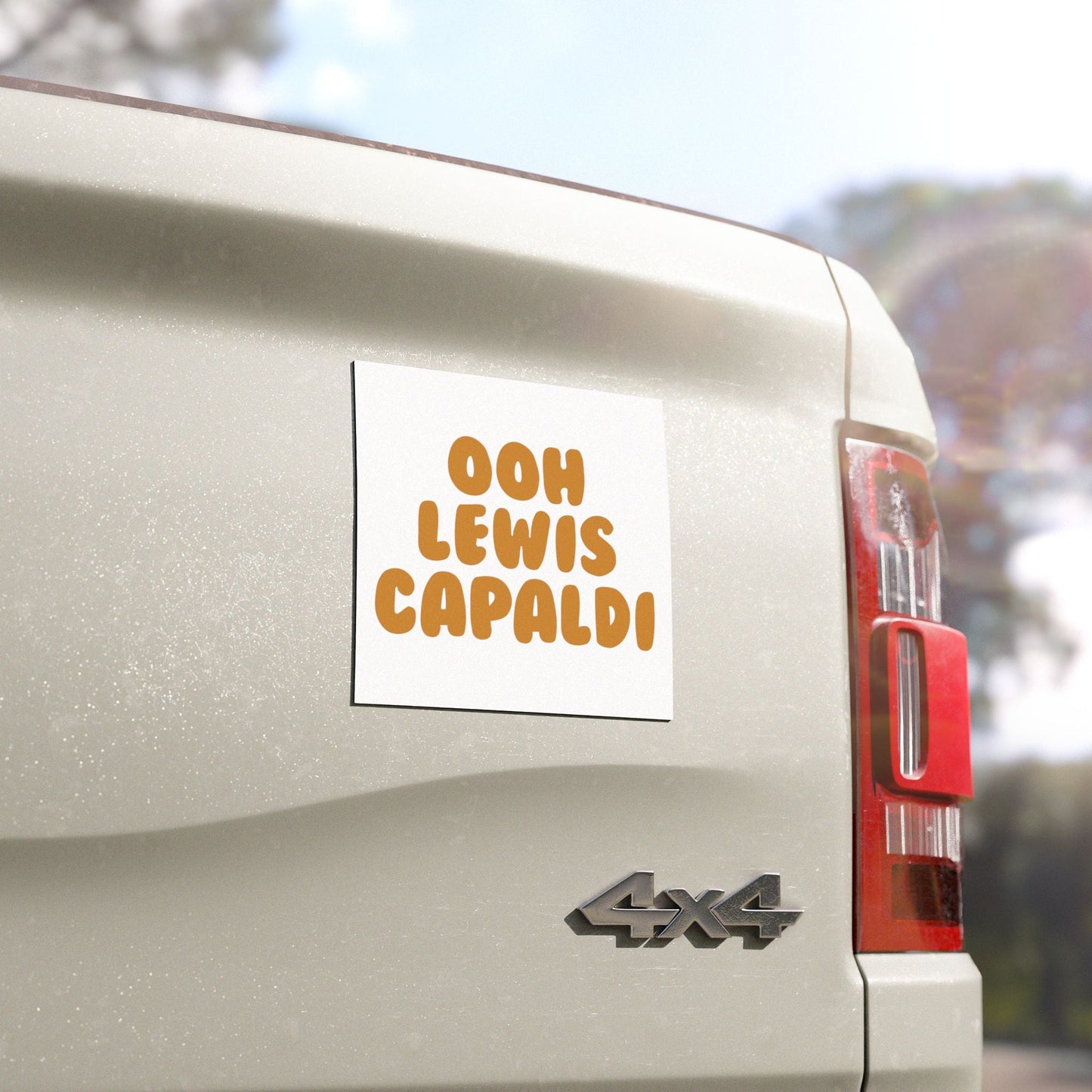 Lewis Capaldi Car Magnets - Ooh Lewis Capaldi