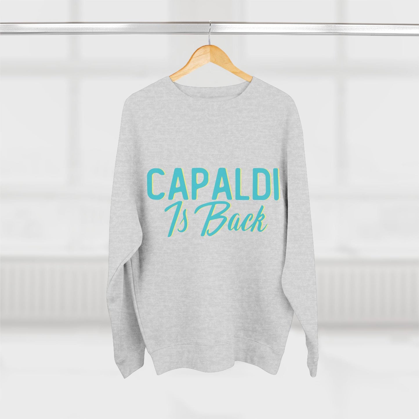 Lewis Capaldi Unisex Crewneck Sweatshirt - Capaldi Is Back