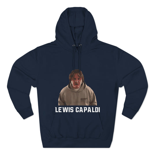 Lewis Capaldi Three-Panel Fleece Hoodie - Graphic