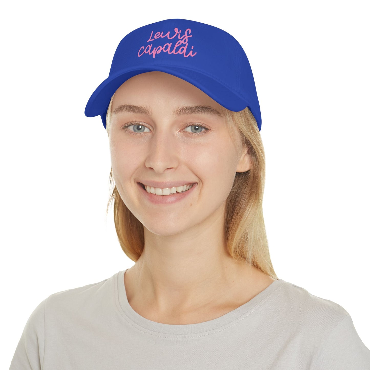 Lewis Capaldi Low Profile Baseball Hat - Writing