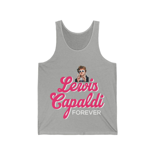 Lewis Capaldi Unisex Jersey Tank - Lewis Capaldi Forever