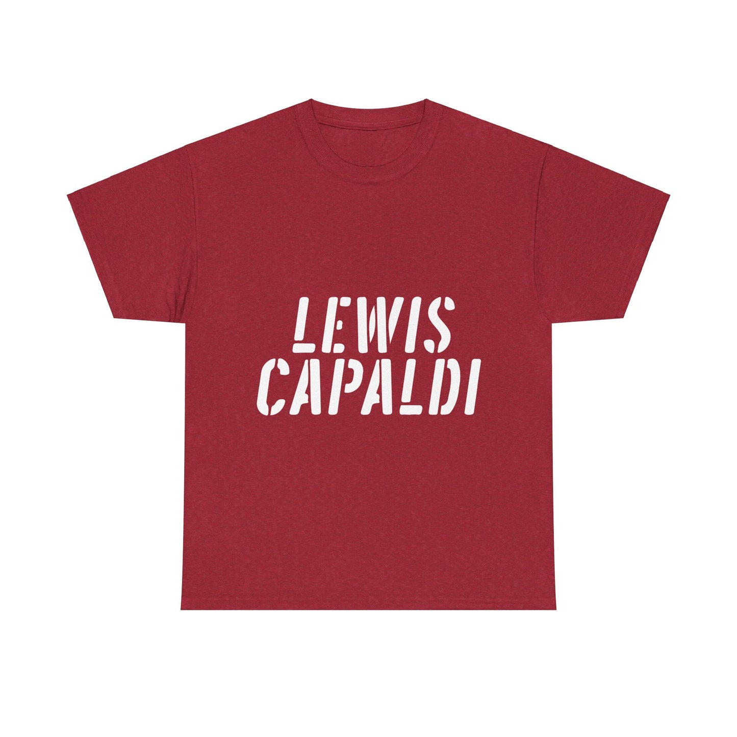 Lewis Capaldi Unisex Heavy Cotton Tee - Writing