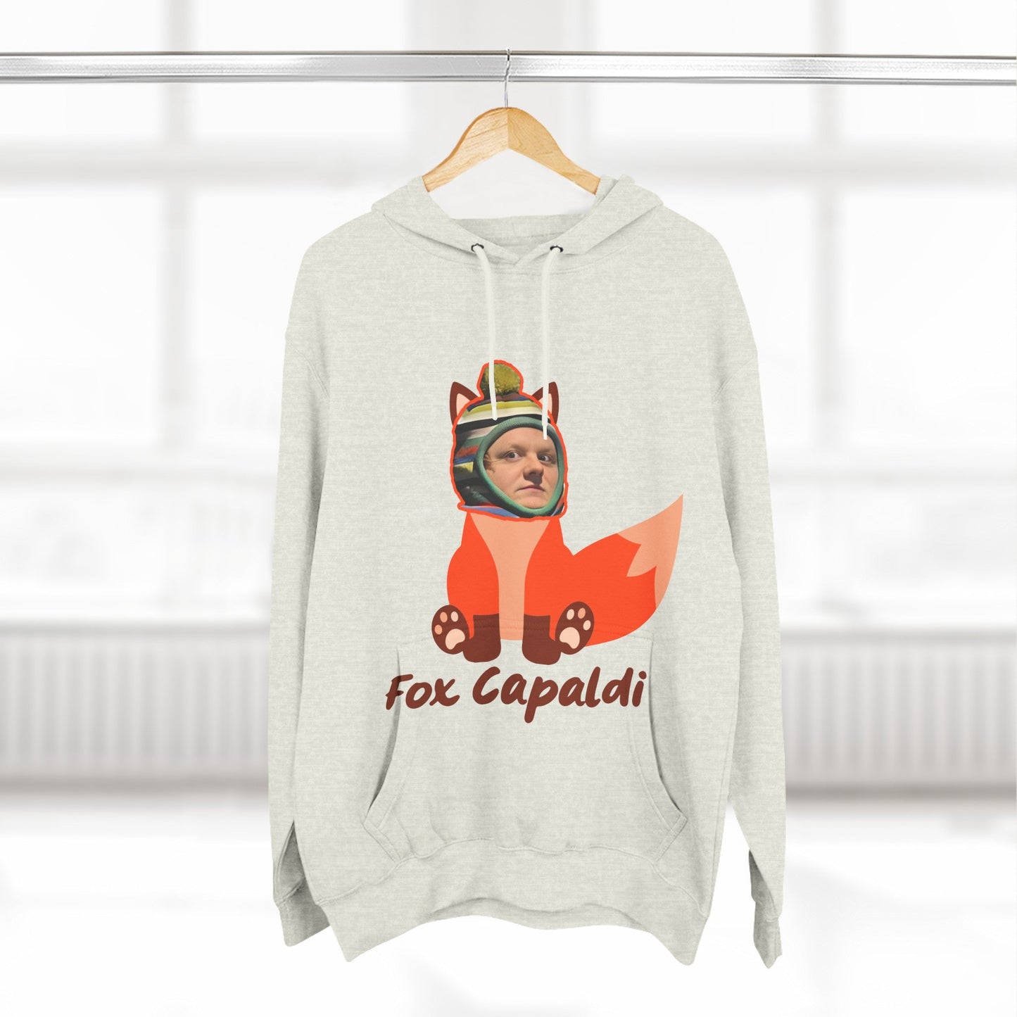 Lewis Capaldi Three-Panel Fleece Hoodie - Fox Capaldi