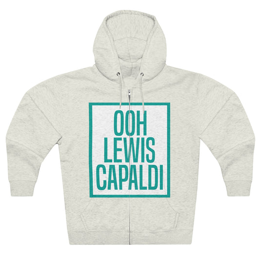 Lewis Capaldi Unisex Zip Hoodie - Ooh Lewis Capaldi