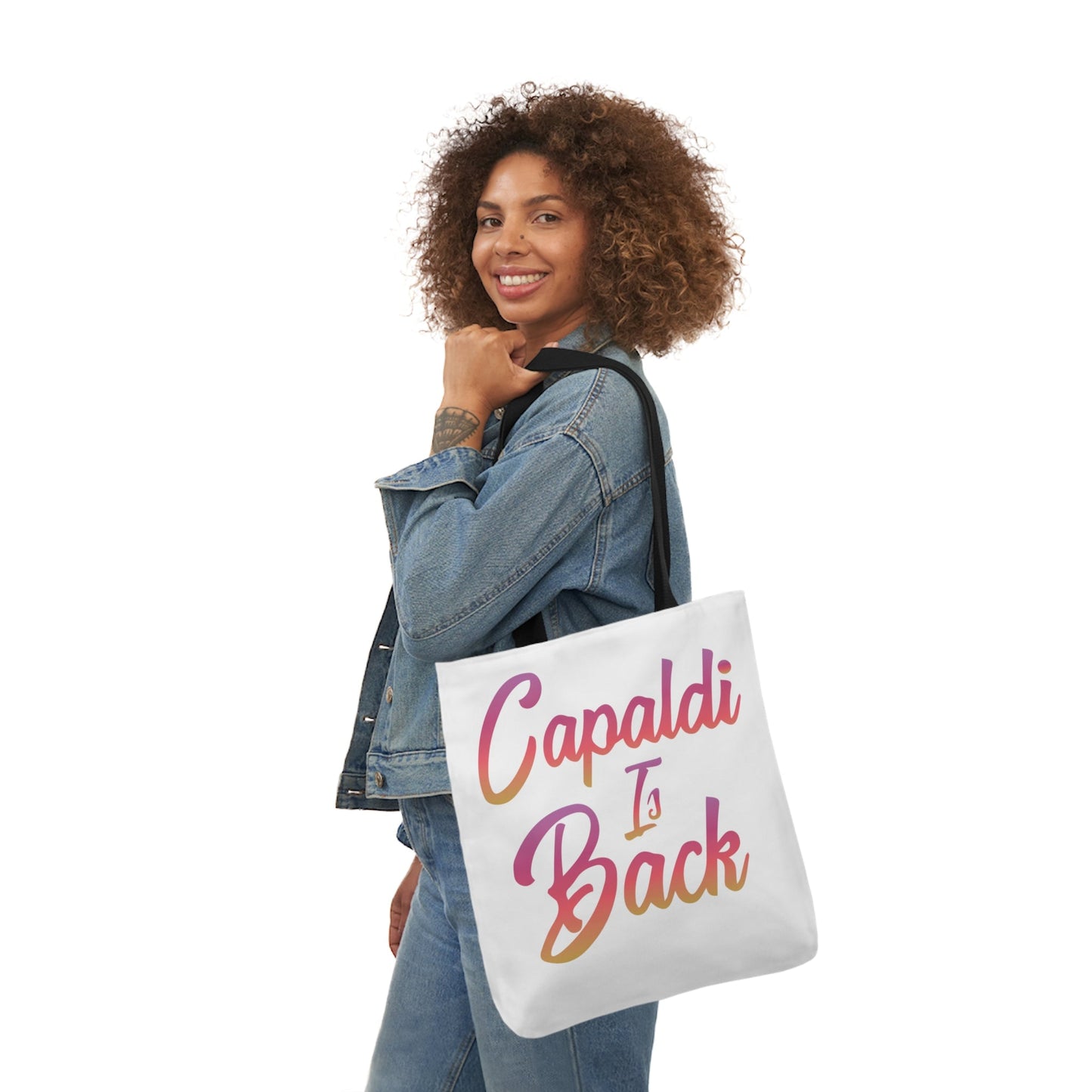 Lewis Capaldi Canvas Tote Bag - Capaldi is back