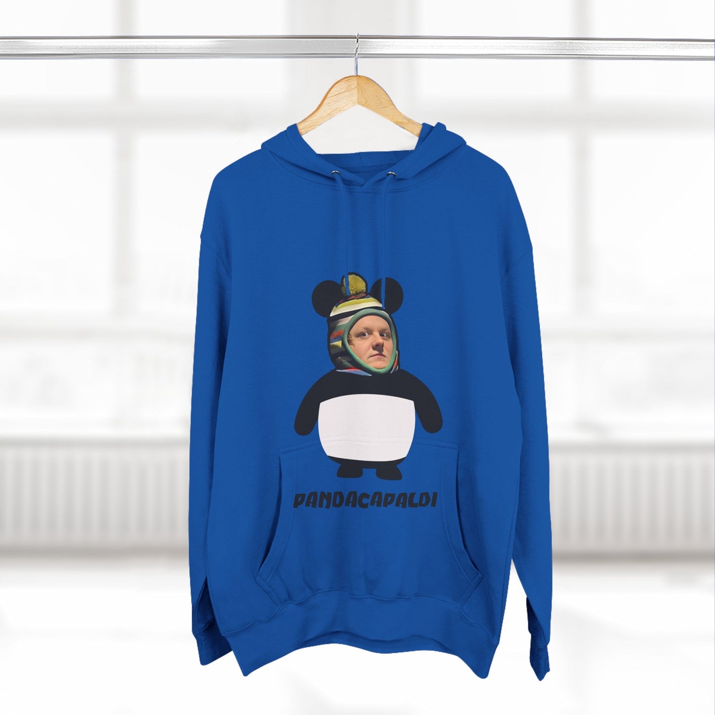 Lewis Capaldi Three-Panel Fleece Hoodie - Panda Capaldi