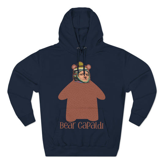 Lewis Capaldi Three-Panel Fleece Hoodie - Bear Capaldi