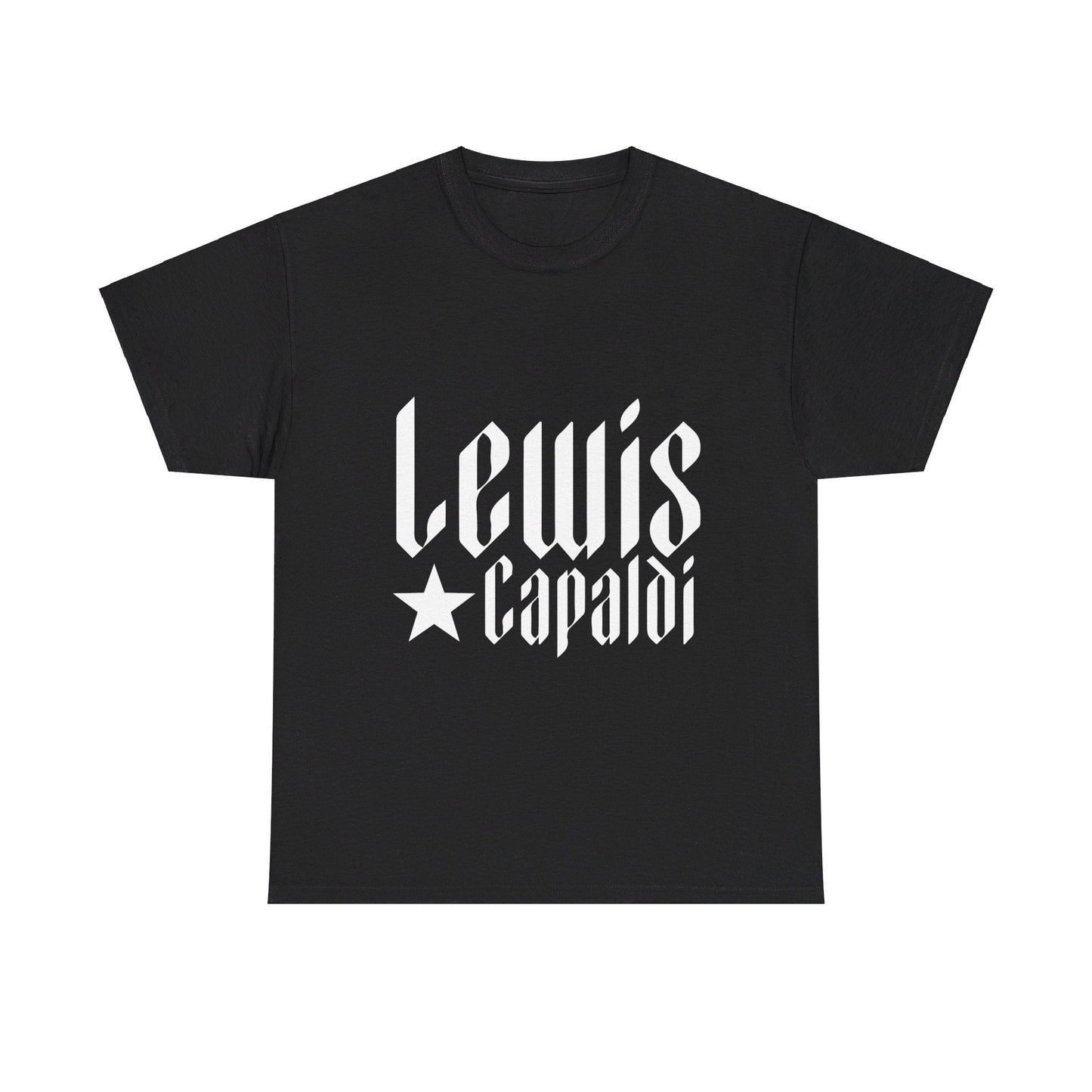 Lewis Capaldi Unisex Heavy Cotton Tee - Writing