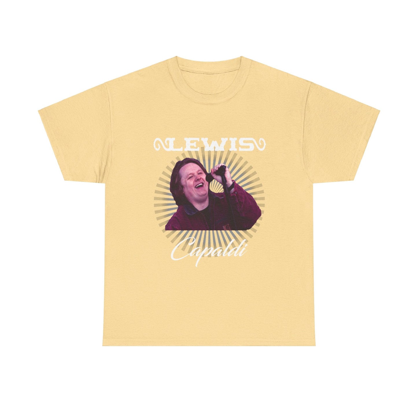 Lewis Capaldi Unisex Heavy Cotton Tee - Graphic