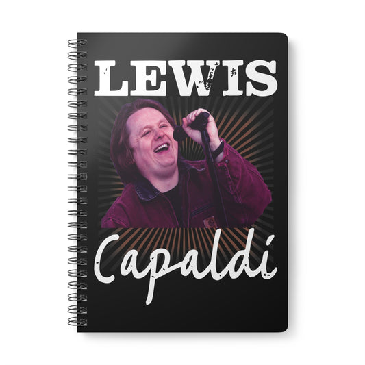 Lewis Capaldi Softcover Notebook - A5 Journal