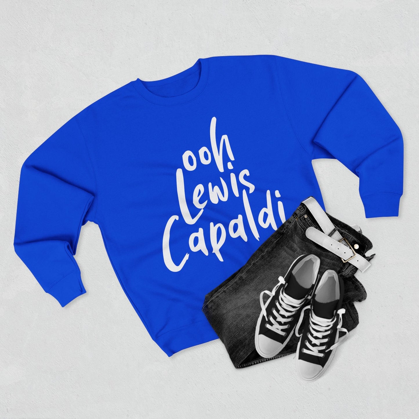 Lewis Capaldi Unisex Crewneck Sweatshirt - Ooh Lewis Capaldi