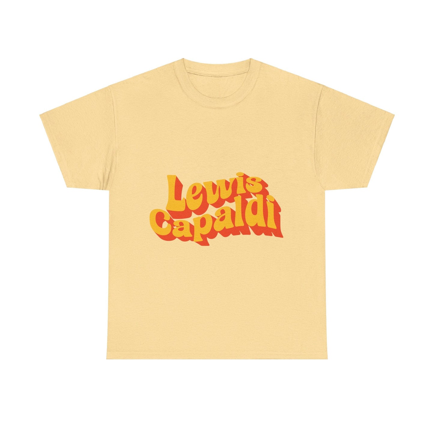 Lewis Capaldi Unisex Heavy Cotton Tee - Writing