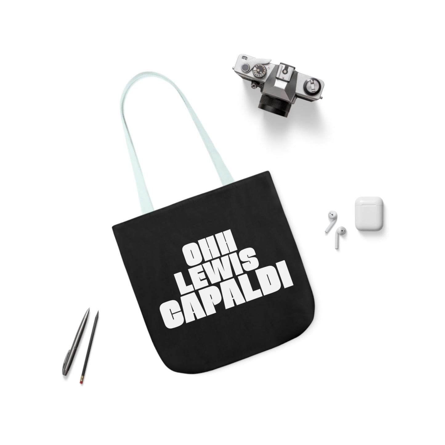 Lewis Capaldi Canvas Tote Bag - Ohh Lewis Capaldi