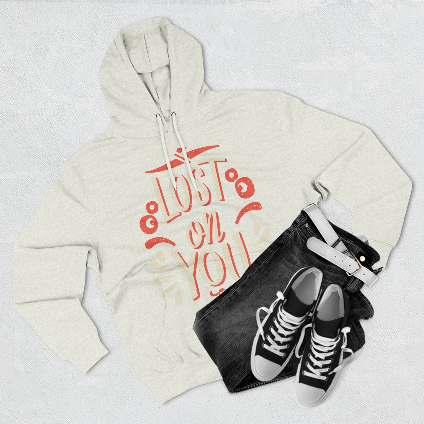 Lewis Capaldi Three-Panel Fleece Hoodie - Lost on you