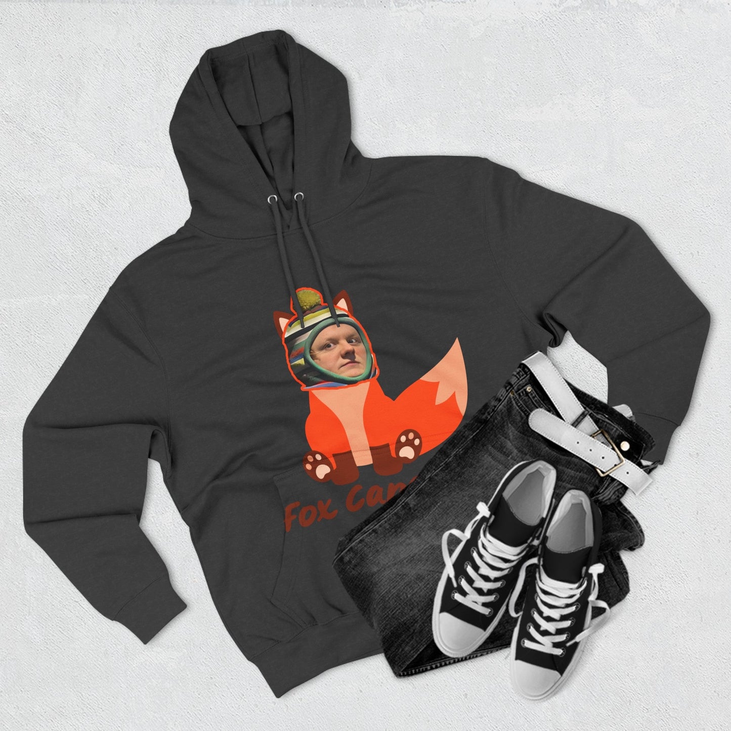 Lewis Capaldi Three-Panel Fleece Hoodie - Fox Capaldi