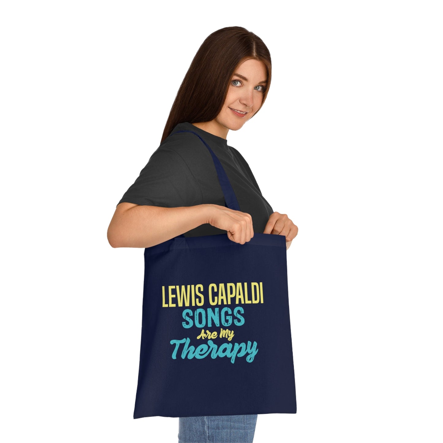 Lewis Capaldi Tote bag - Lewis Capaldi songs are my therapy