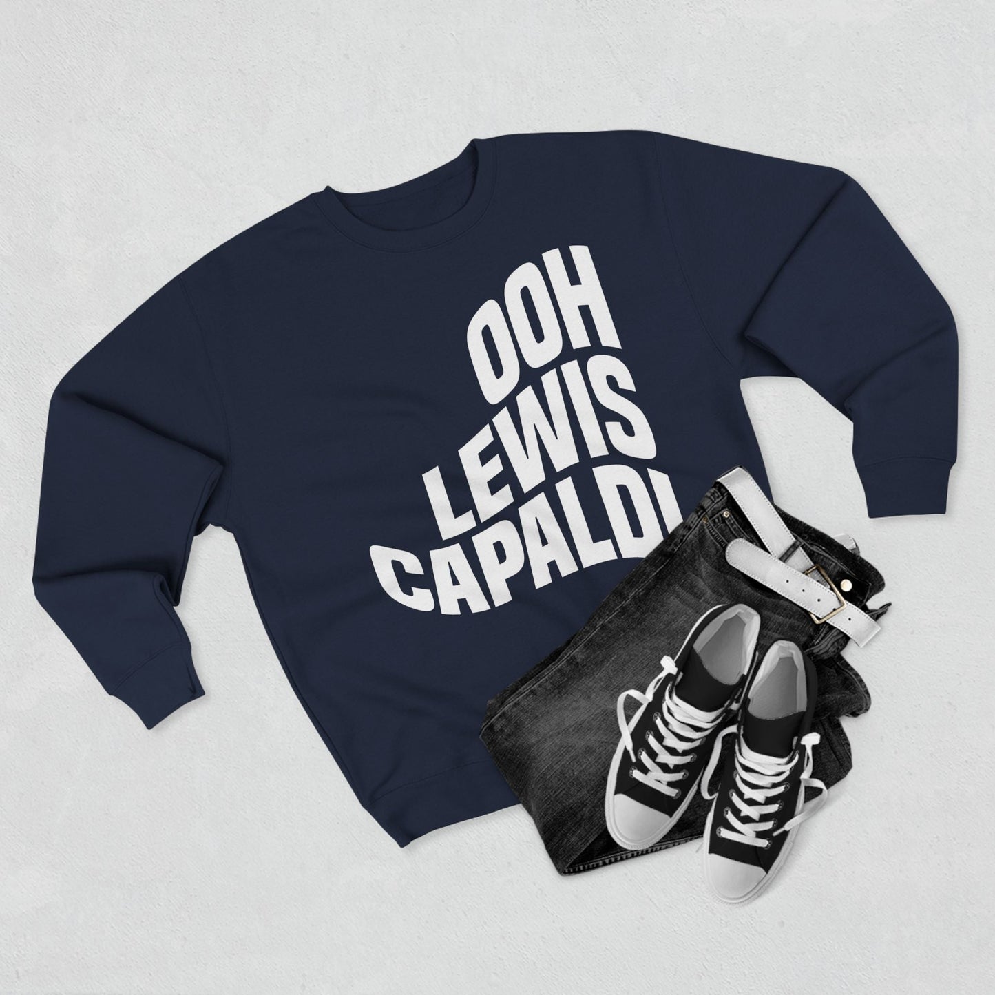 Lewis Capaldi Unisex Crewneck Sweatshirt - Ooh Lewis Capaldi