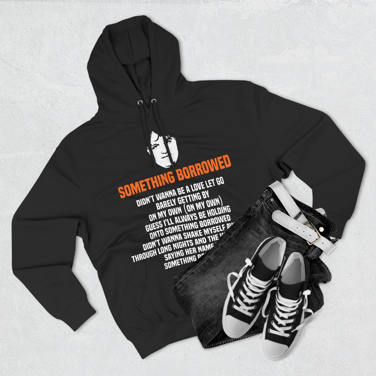 Lewis Capaldi Three-Panel Fleece Hoodie - Something Borrowed