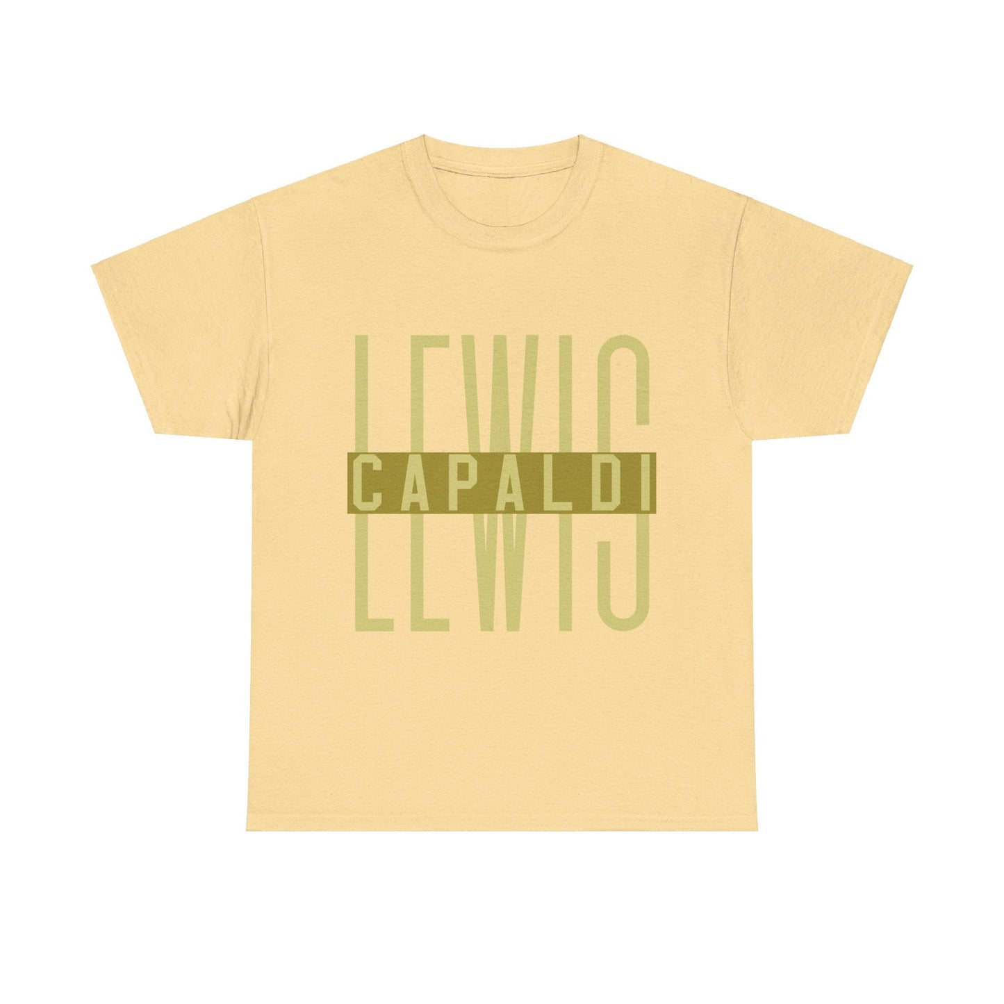 Lewis Capaldi Unisex Heavy Cotton Tee - Writing