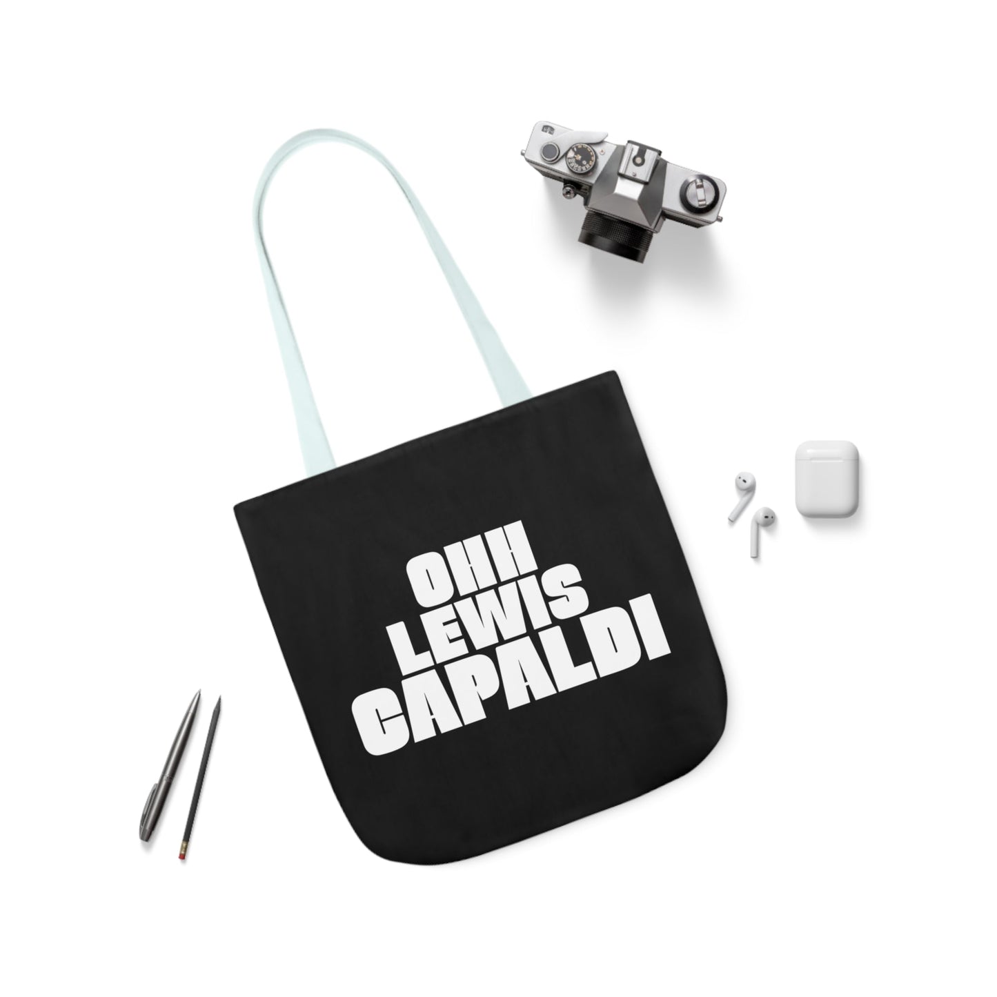 Lewis Capaldi Canvas Tote Bag - Ohh Lewis Capaldi