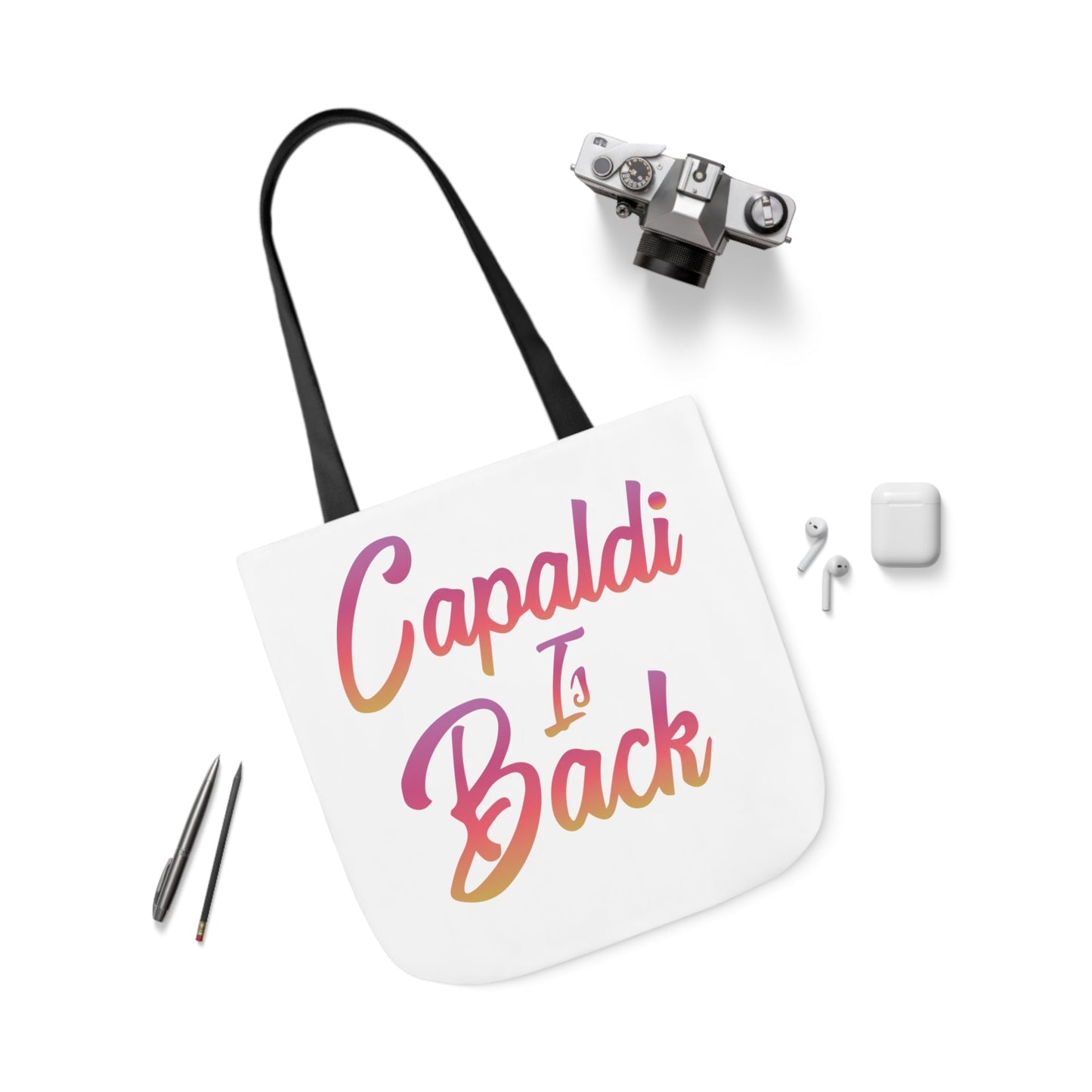 Lewis Capaldi Canvas Tote Bag - Capaldi is back